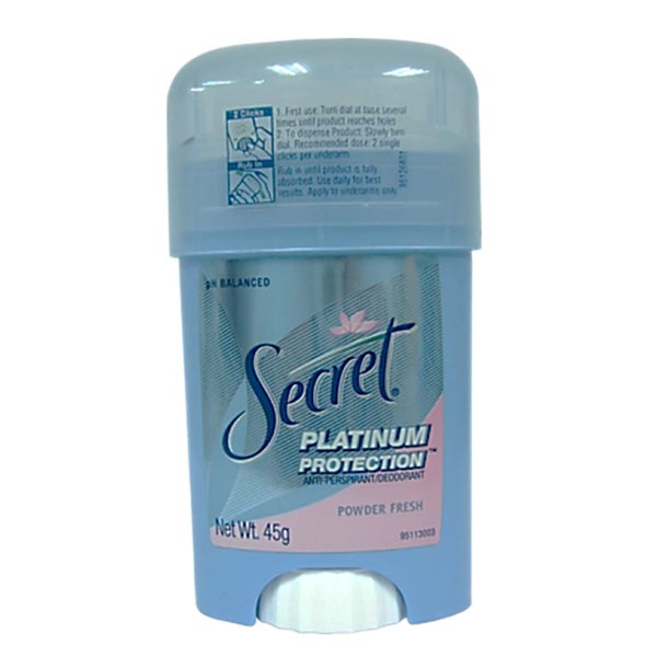 Secret Deo Platinum Protection Powder Fresh 45g