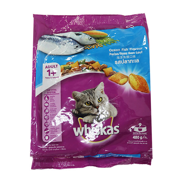 Whiskas Dry Oceanfish 480g