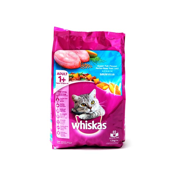Whiskas Dry Ocean Fish 1.2kg