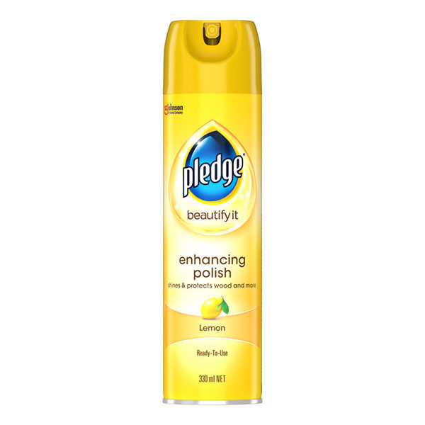 Pledge Furniture Polish Lemon 330ML