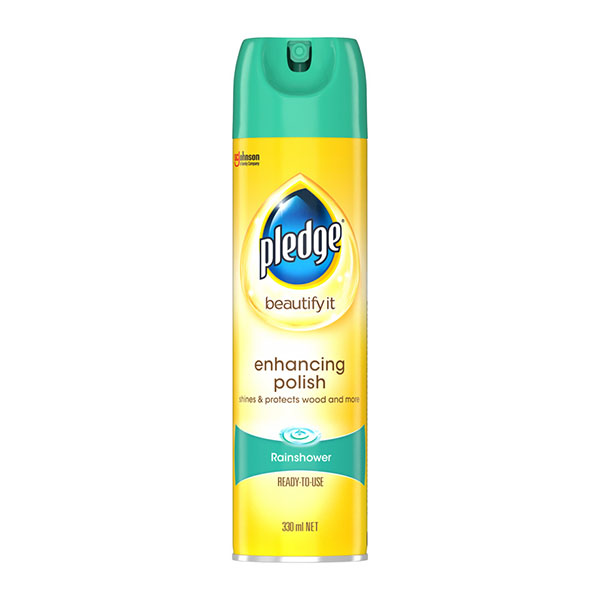 Pledge Furniture Polish Rainshower 330Ml