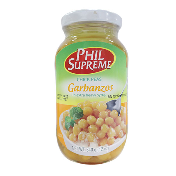 Phil. Supreme Chick Peas 12oz