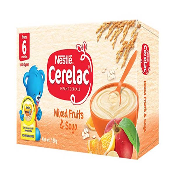 Cerelac Mixed Vegetables And Soya 120g