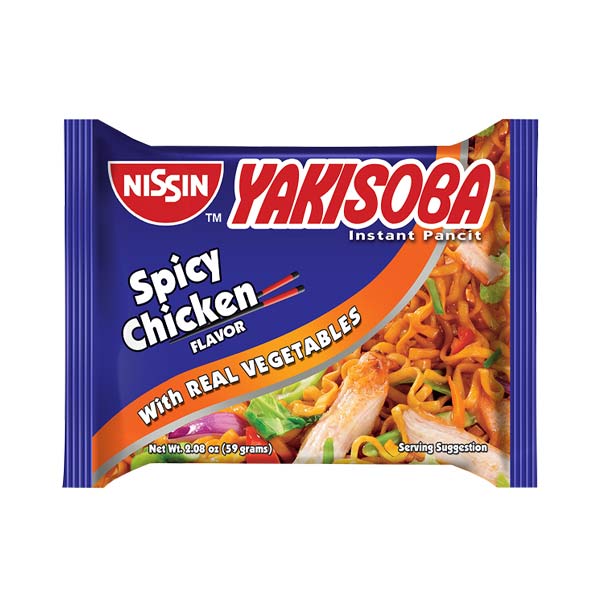 Nissin Yakisoba Spicy Chicken 59g