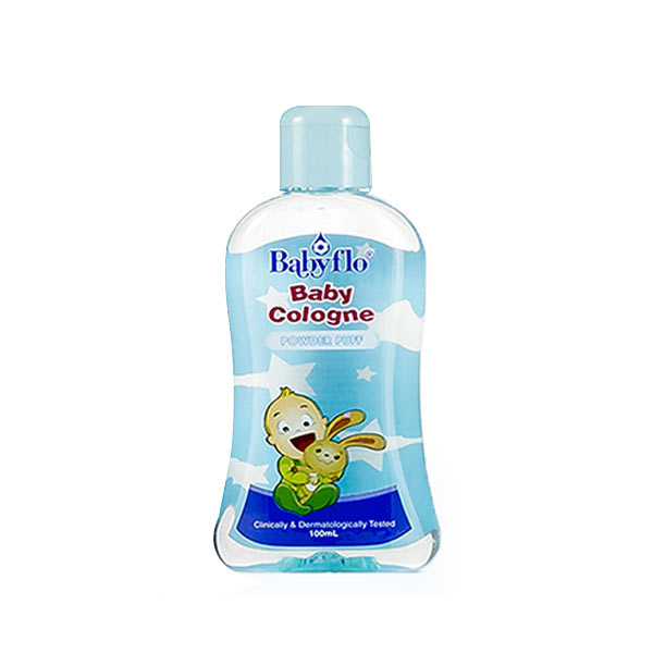 Baby Flo Baby Cologne Powder Puff 100ml