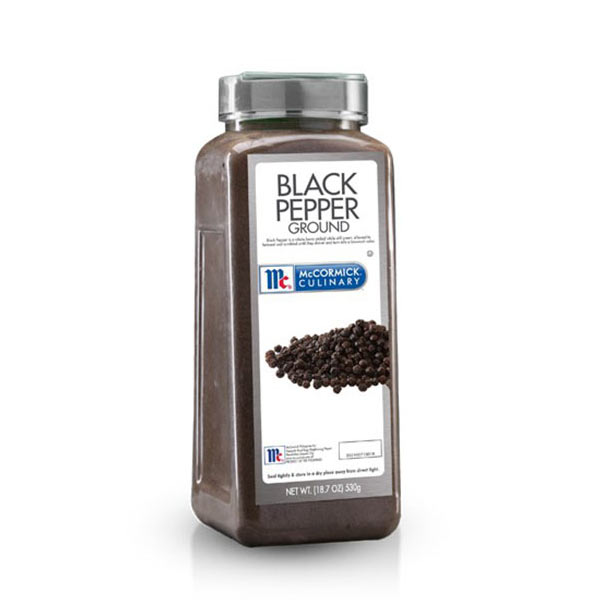 Mc Cormick Black Pepper Ground Pet 530G