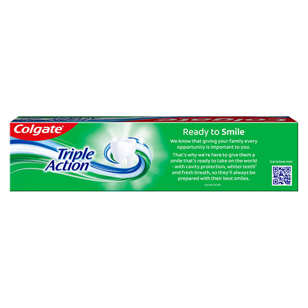 Alternative view of Colgate Triple Action Anti-Cavity Family Toothpaste 193g