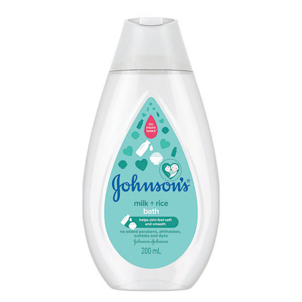 Johnson's Milk + Rice Baby Bath 200ml