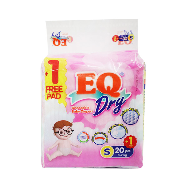 EQ Dry Travel Pack Small 20's