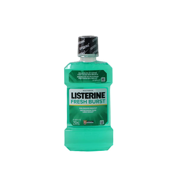 Listerine Fresh Burst Mouthwash 250Ml
