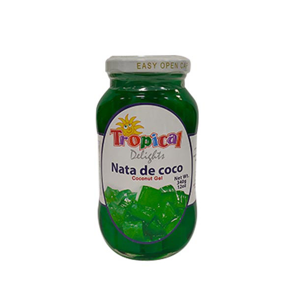 Tropical Delights Nata De Coco Green 12oz