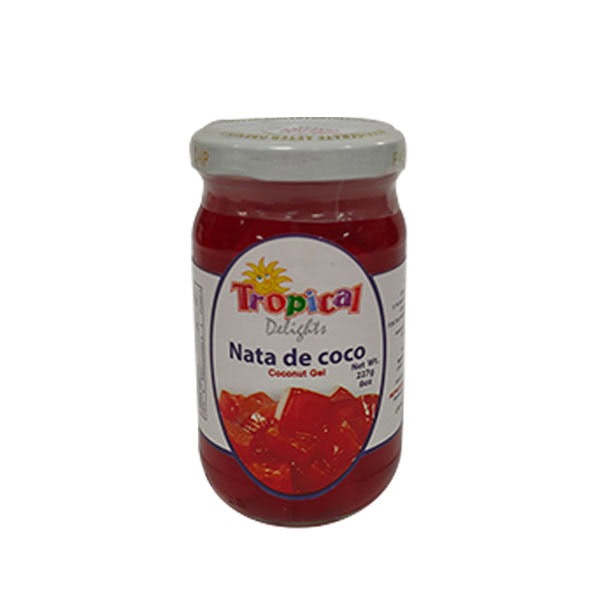 Tropical Delights Nata De Coco Red 8oz