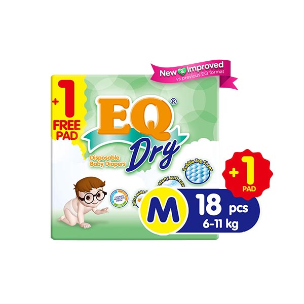 EQ Dry Travel Pack Medium 18pcs