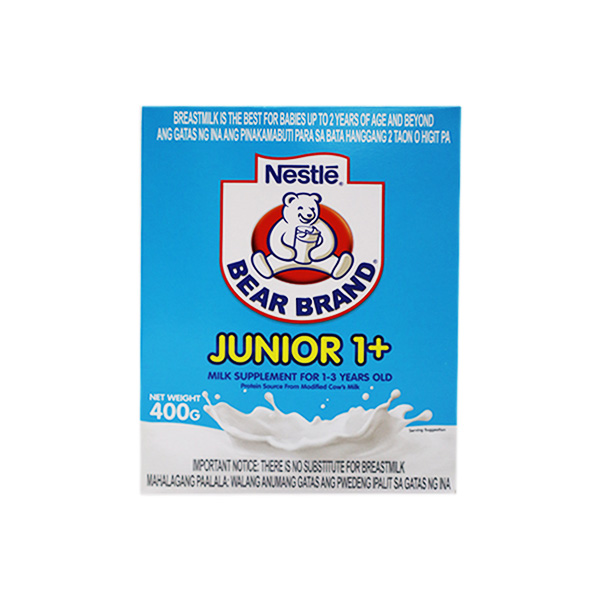 Nestle Bear Brand Junior+1 Milk Supplement 400g