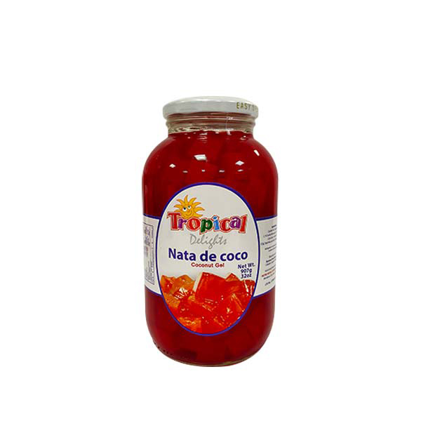 Tropical Delights Nata De Coco Red 32oz