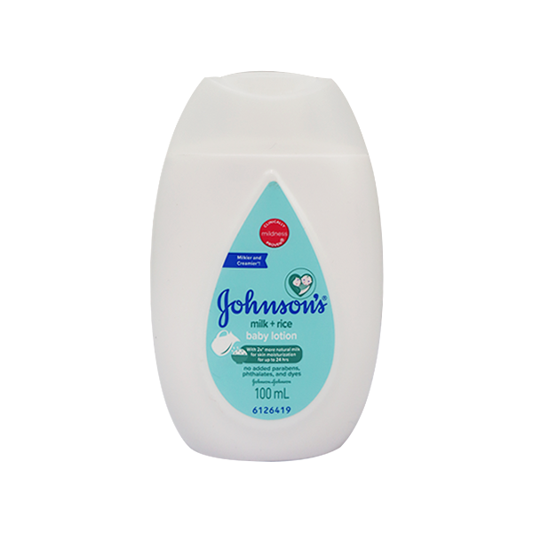 Johnson's Milk + Rice Baby Lotion 100ml