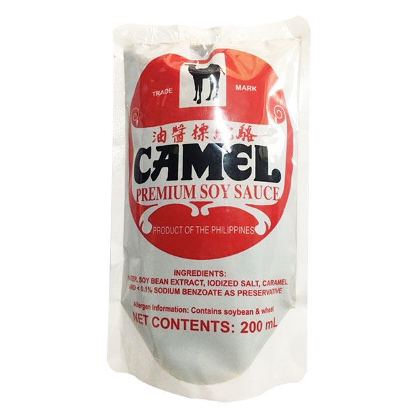 Camel Soy Sauce Pouch 200ml