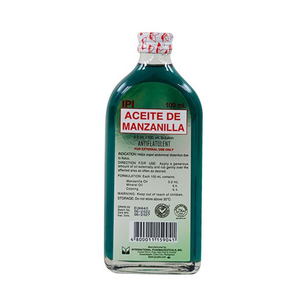 IPI-Manzanilla Oil 100ml