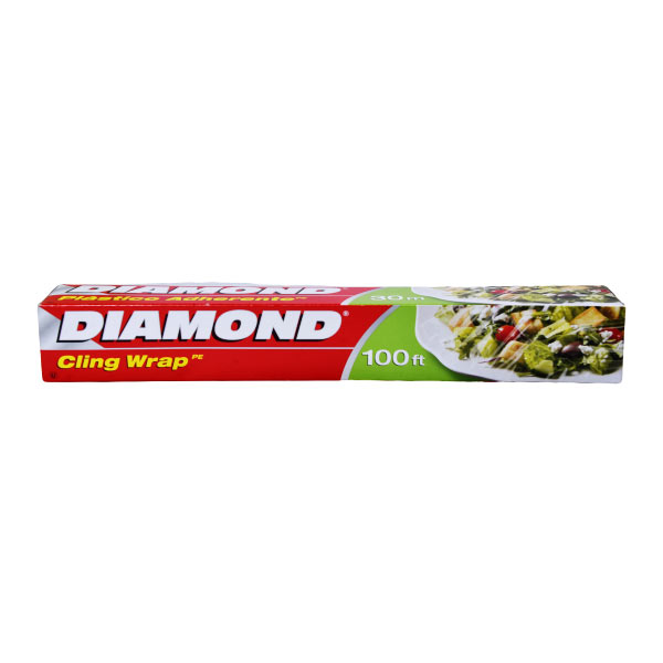 Diamond Plastic Pe Cling 30Cmx8M