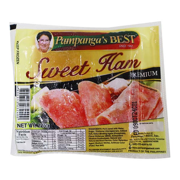 Pampanga's Best Sweet Ham 225g