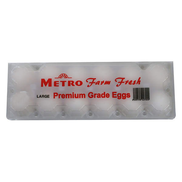 Metro Farm Fresh Eggs Large 12s