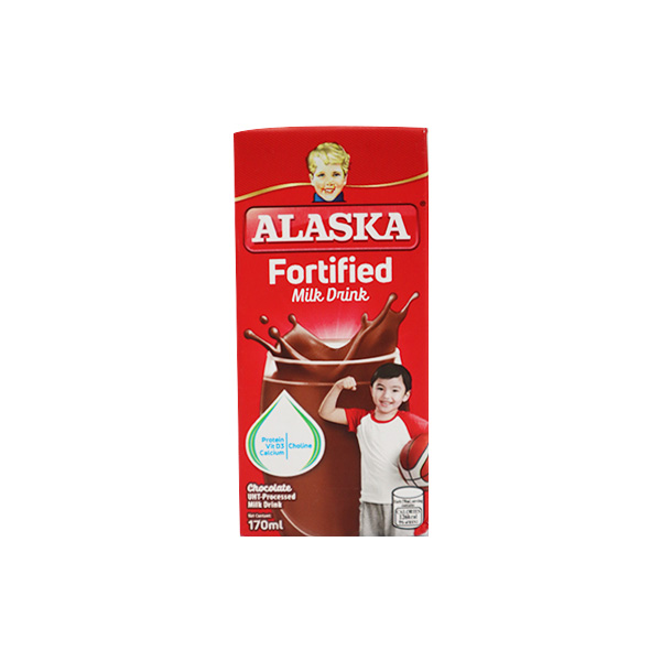 Alaska Fortified Milk Drink Chocolate 170ml