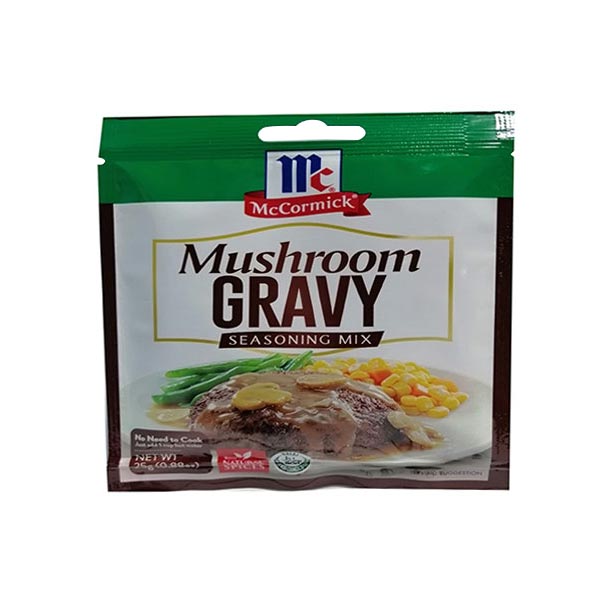 McCormick Mushroom Gravy Seasoning Mix 25g
