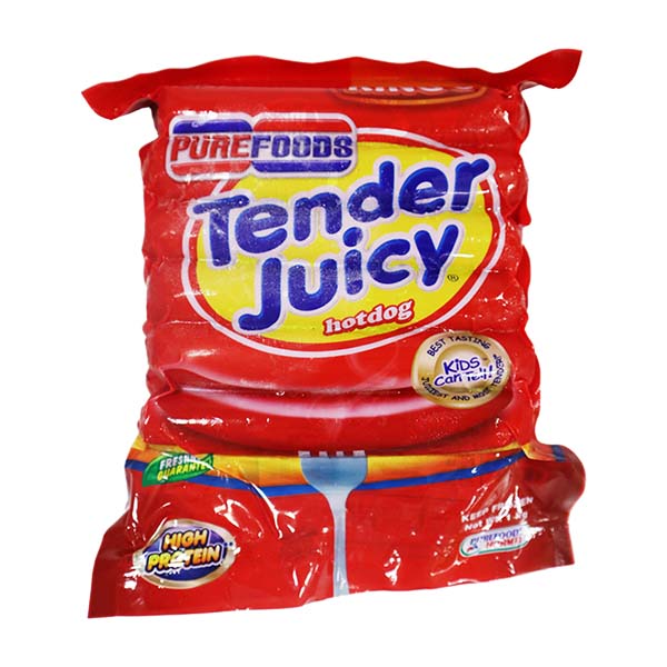 Purefoods Tender Juicy Hotdog King Size 1kg