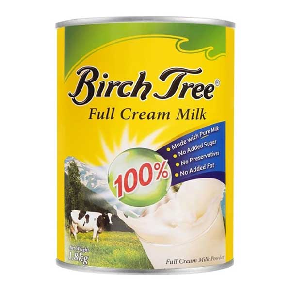 Birch Tree Full Cream Milk 1.8kg