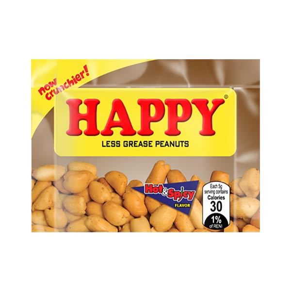 Happy Peanuts Hot & Spicy 7g x 20pcs