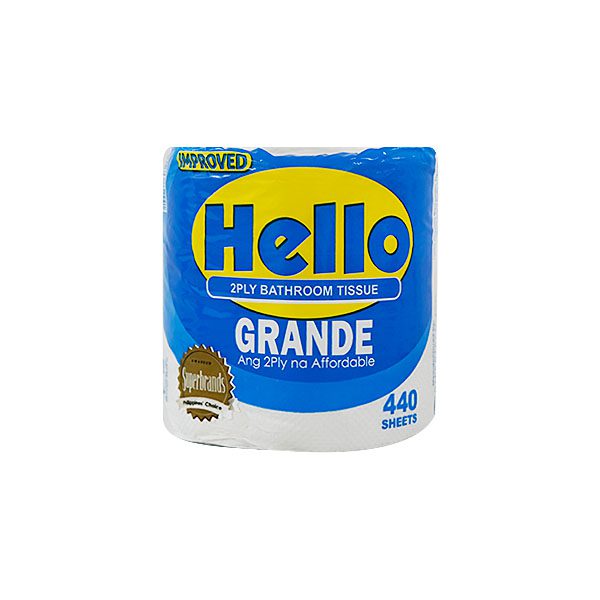 Hello Bathroom Tissue 2 Ply 1s Hello Bathroom Tissue 2 Ply 1s