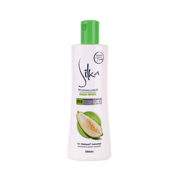 Silka Body Lotion Green Papaya 200Ml