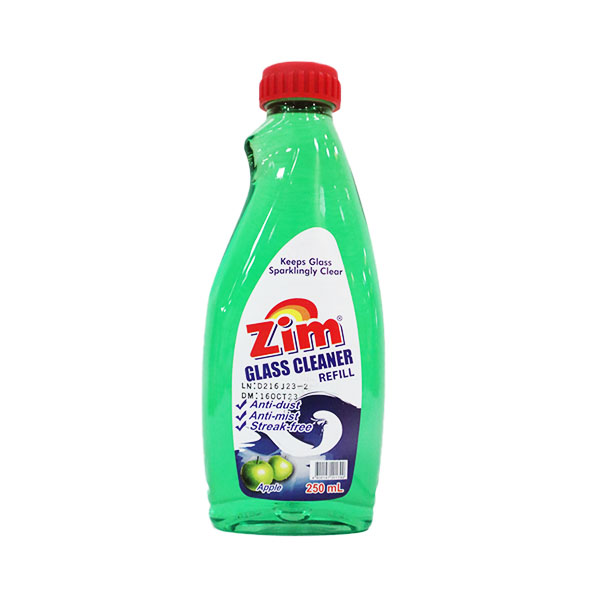 Zim Glass Cleaner Apple Refill 12 x 250ml - Each
