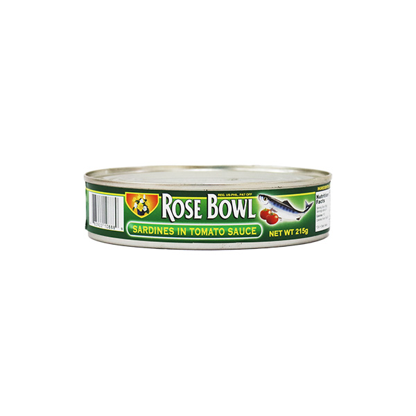 Rose Bowl Sardines Oval 215g