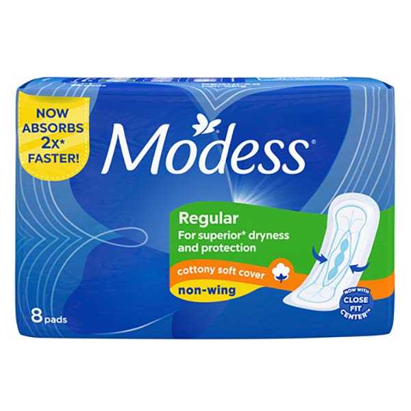 Modess Cottony Soft Maxi Non-Wing 8pcs