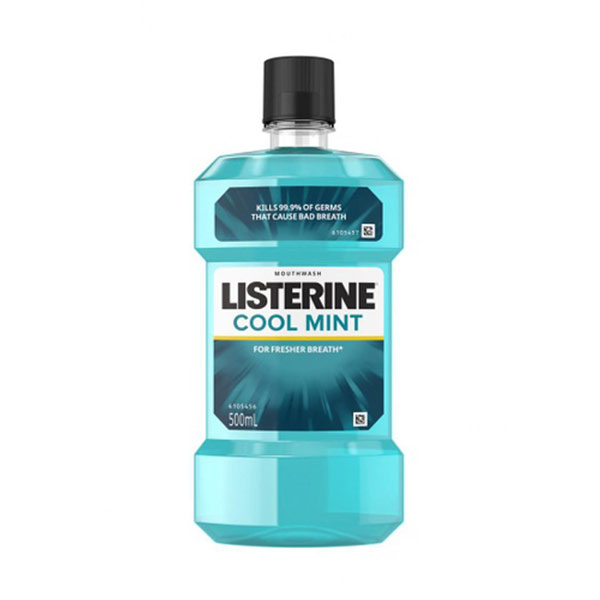 Listerine Cool Mint Mouthwash 500ml