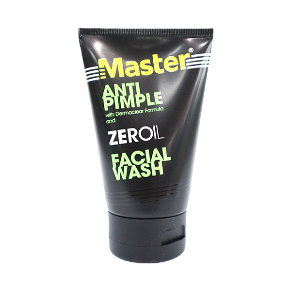 Master Anti Pimple with Dermaclear Formula and Zero Oil Facial Wash