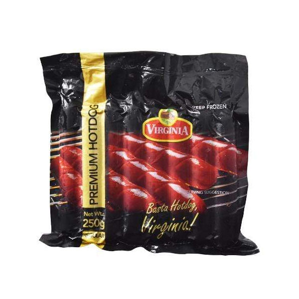 Virginia Premium Hotdog Regular 250g