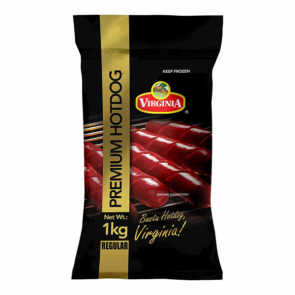 Virginia Premium Hotdog Regular 1kg