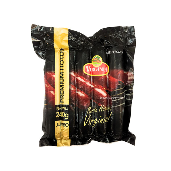 Virginia Premium Jumbo Hotdog 240g