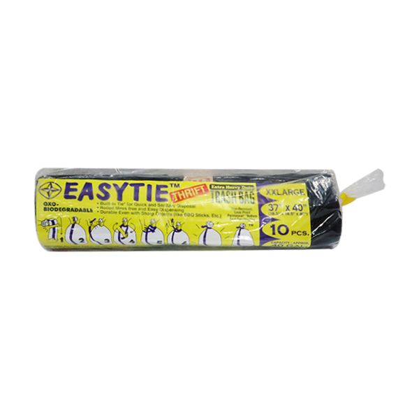 Easytie Trash Bag Roll Black XXL 20/10s