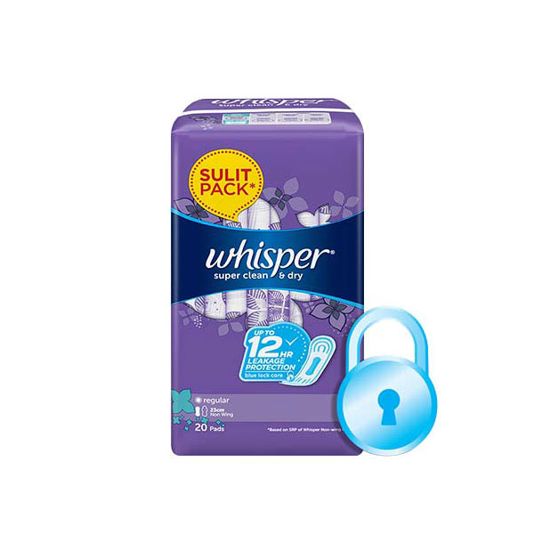 Whisper Flow No Wing Single 20pcs