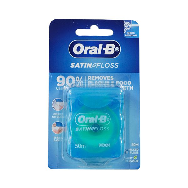 Oral-B Satin Floss Mint 50m Oral-B Satin Floss Mint 50m