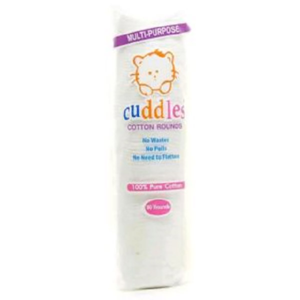 CUDDLES COTTON ROUND 80PCS