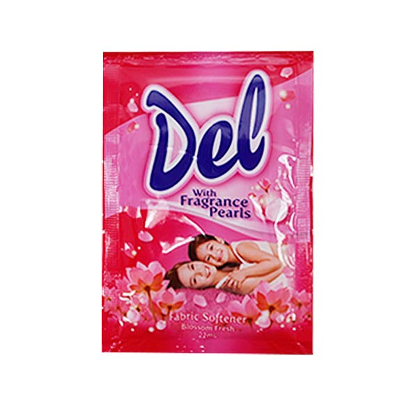 Del Fabric Softener Pink 22ml