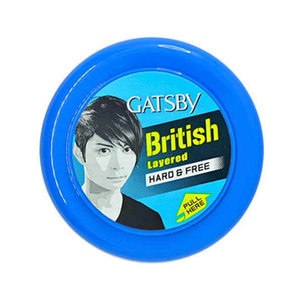 Gatsby Styling Wax Hard & Free 75G