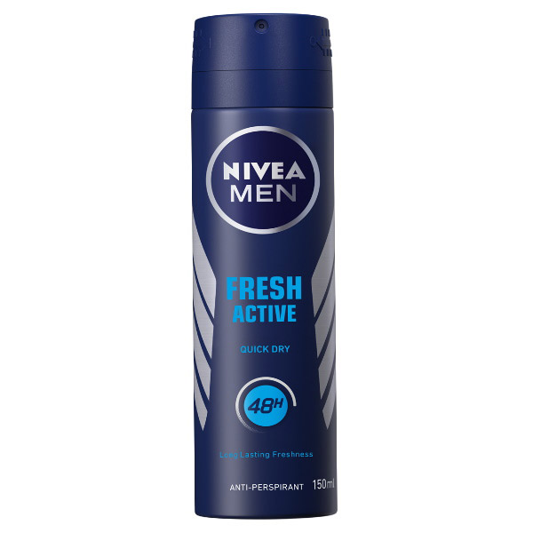 Nivea For Men Fresh Active Spray 150ml