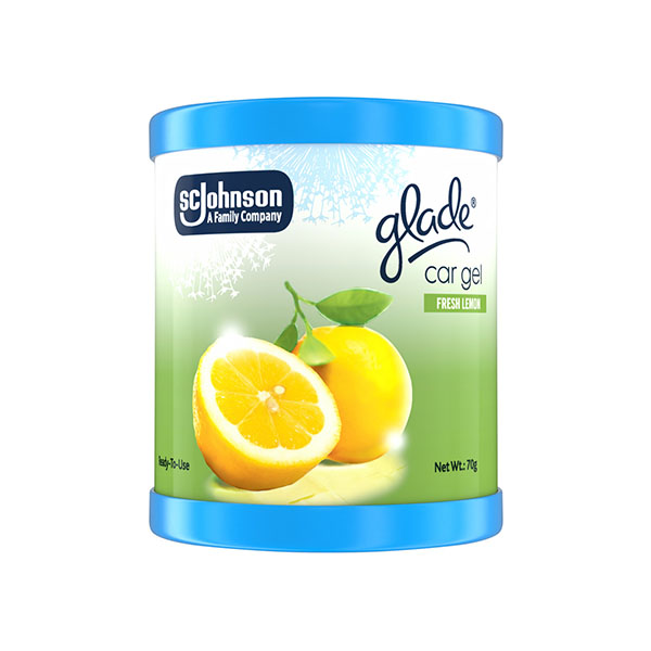 Glade Car Gel Primary Lemon Burst 70g
