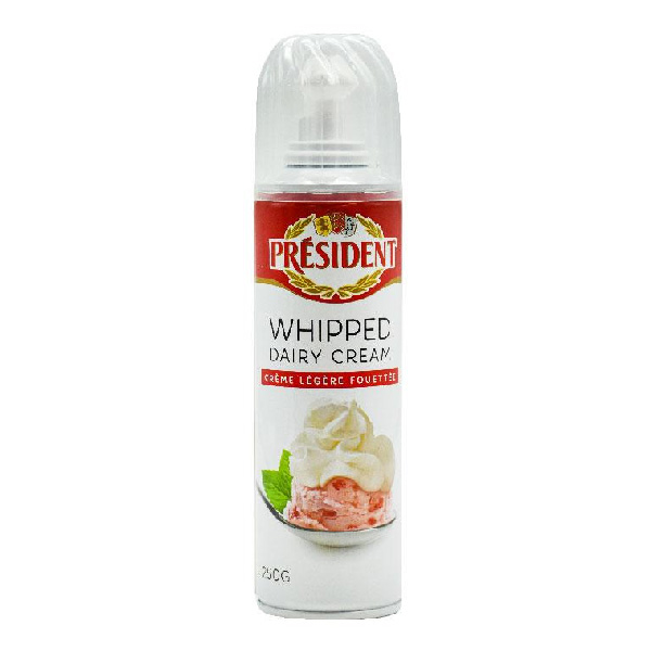 President Whipped Dairy Cream 250g