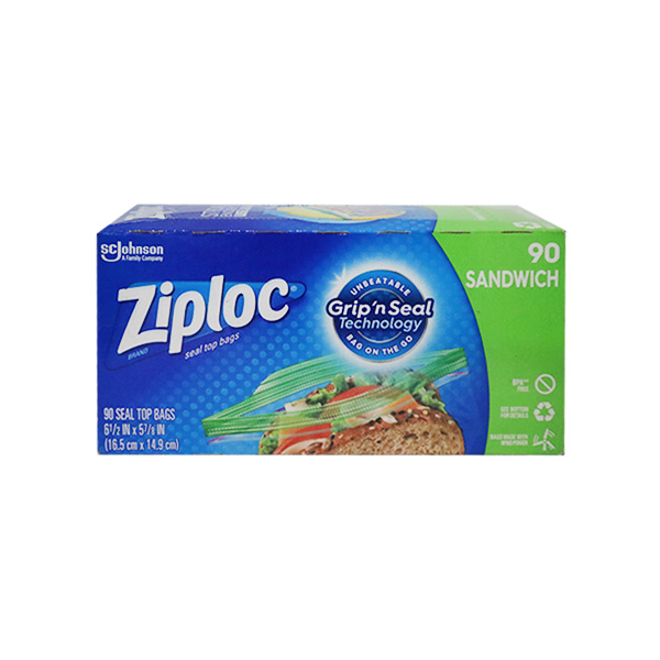 Ziploc Sandwich Bag 90ct